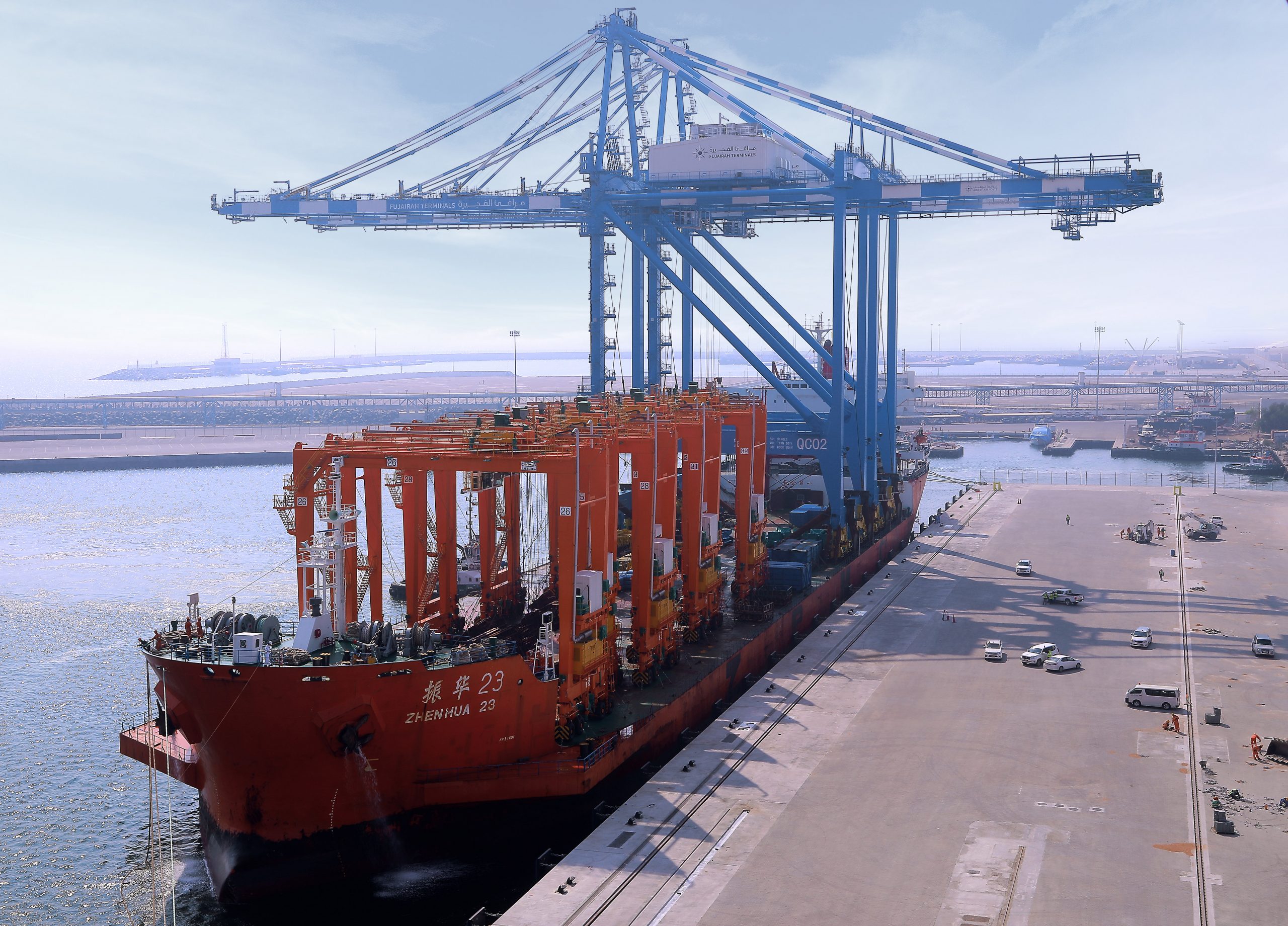 Fujairah Terminals Continues Extensive Expansion with State-of-the-Art Cranes