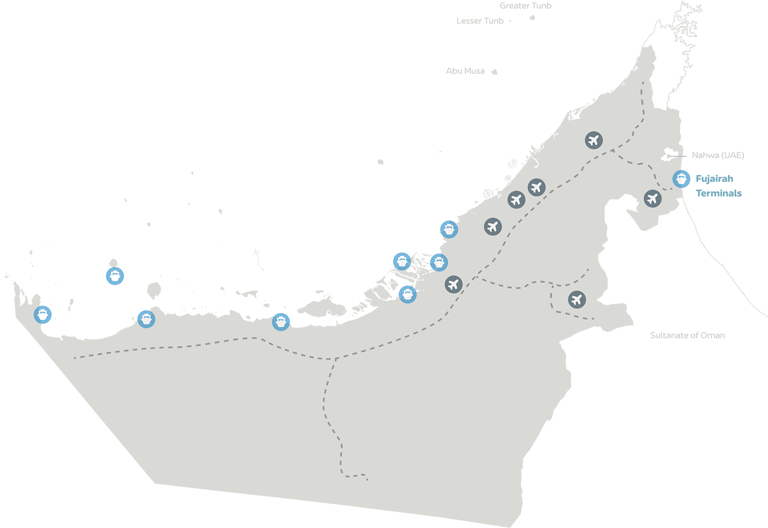 Fujairah Map home